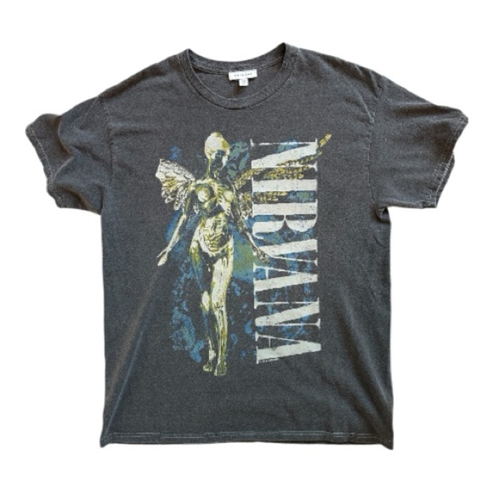 Nirvana Graphic Tee by Top Shop